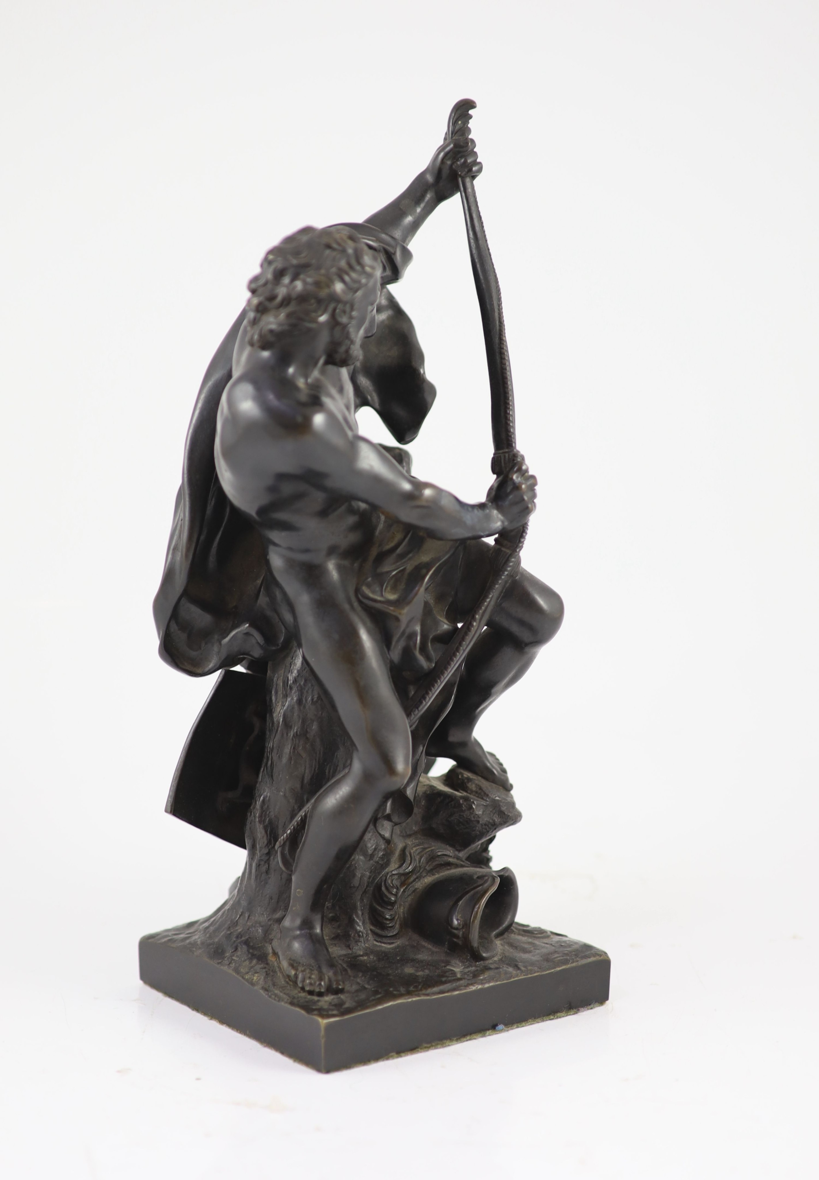 After Jacques Bousseau (French, 1681-1740) 37cm high.